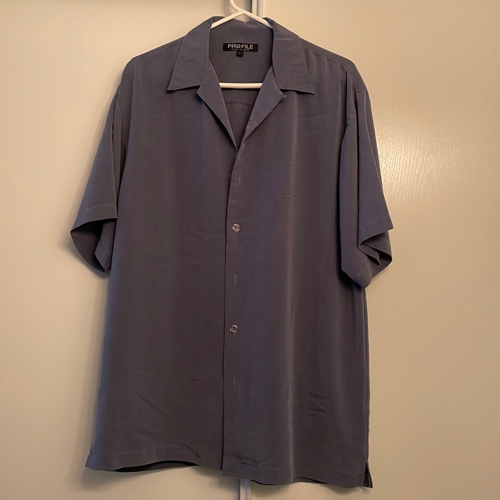 Profile Island Button Down Shirt